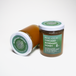 Raw Local Infused Rosemary Honey